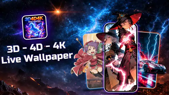 3D 4D 4K Live Wallpaper
