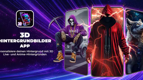 3D Hintergrundbilder App