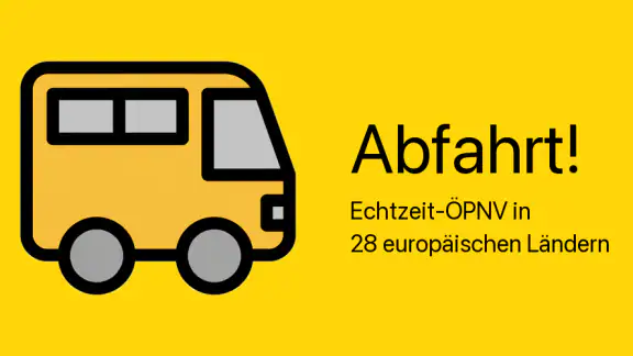 Abfahrt!
