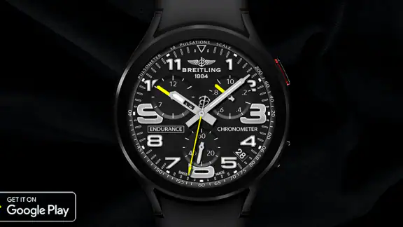Analog Breitling Watch face