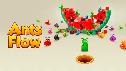 Ants Flow: Pixel Art & Rätsel
