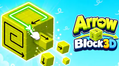 Arrow Block 3D: Tap Out Puzzle
