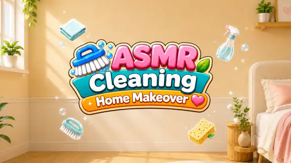 ASMR Cleaning: Home Makeover