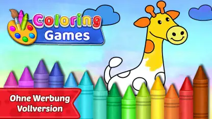 Ausmalspiele: Malbuch, Malen