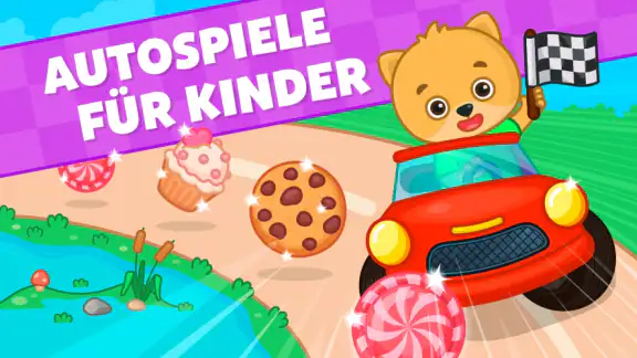Autospiele für Kleinkinder 1-5