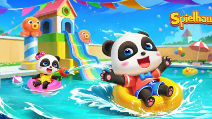Baby Pandas Spielhaus