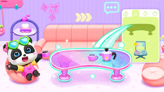 Baby Panda's Town: Zuhause