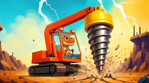 Bagger Spiele für Kinder 2-5