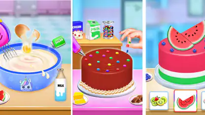 Birthday Cake Maker: Cake Game