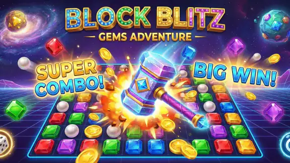 Block Blitz: Gems Puzzle