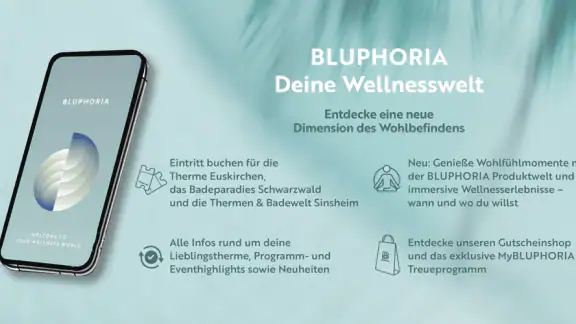 BLUPHORIA: Deine Wellnesswelt