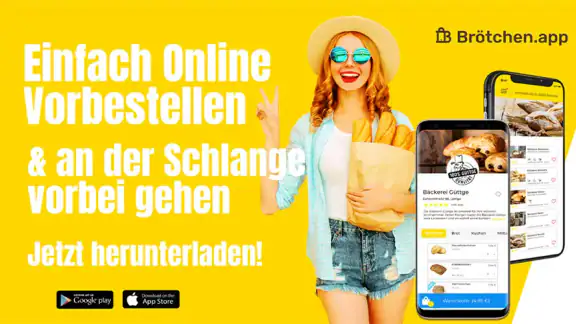 Brötchen App – einfach. vorbes