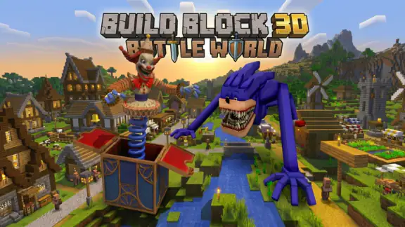 Build Block 3D: Battle World