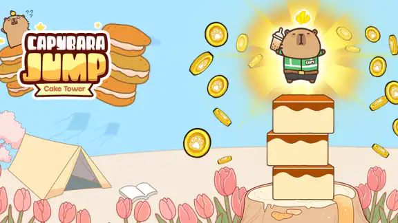 Capybara Jump: Cake Tower