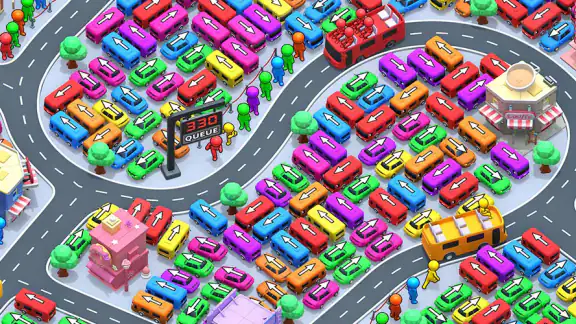 Car Jam: Bus Spiel
