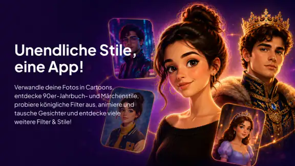 Cartoonify: KI-Fotoeditor