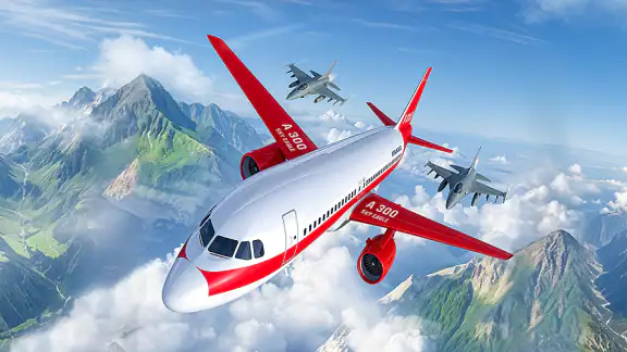 City Airplane Flight Games 3D
