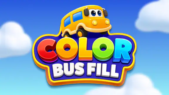 Color Bus Fill: Traffic Puzzle