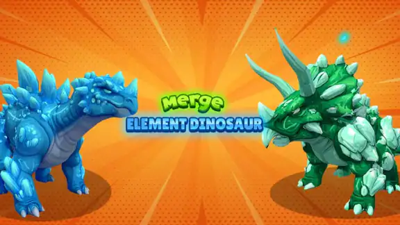 Crystal Dinosaur Element Fight
