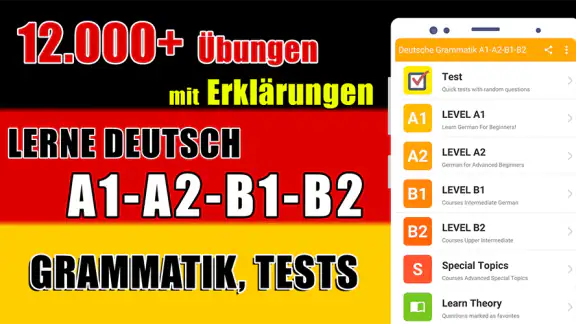 Deutsch Grammatik A1 A2 B1 B2