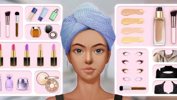 DIY Makeup: Schminken Spiele
