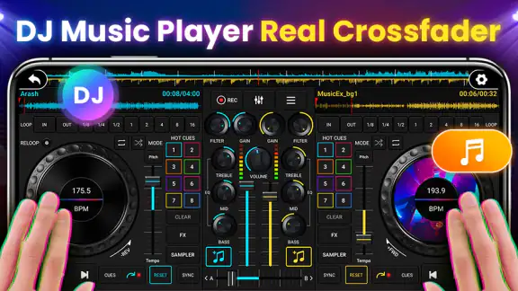 DJ-Mixer-Studio - DJ-Musikmix