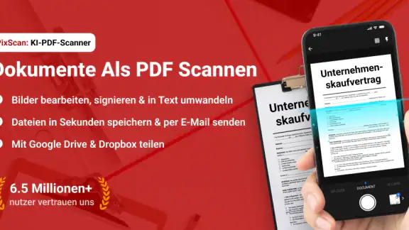 Dokumenten Scanner: PDF App