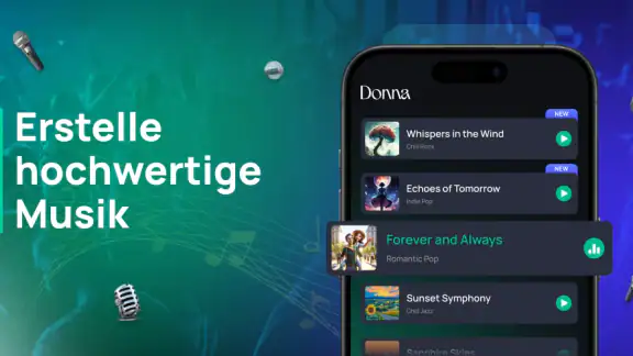 Donna KI Lied Musik Generator