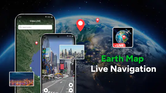 Earth Map - Live Location