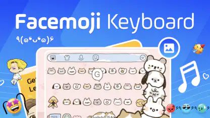 Facemoji-Tastatur Emoji&Design