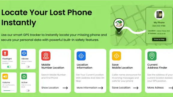 Finden Sie verlorenes Telefon