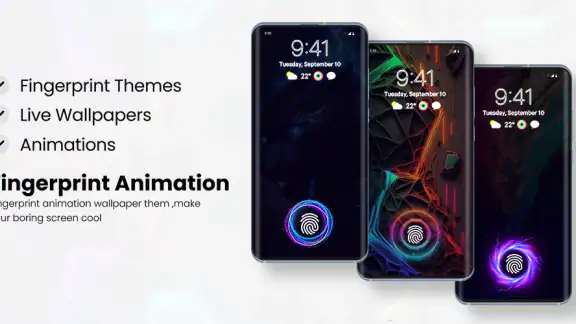 Fingerprint Live Animation App