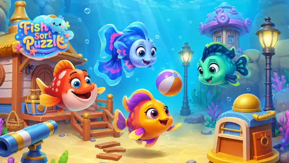 Fish Sort Puzzle: Match Game
