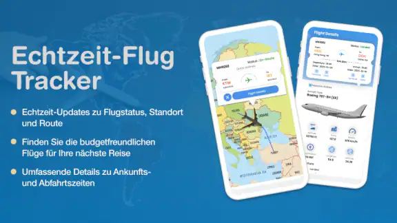 Flugverfolgung in Echtzeit