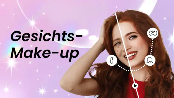Foto-Editor - Gesichts-Make-up