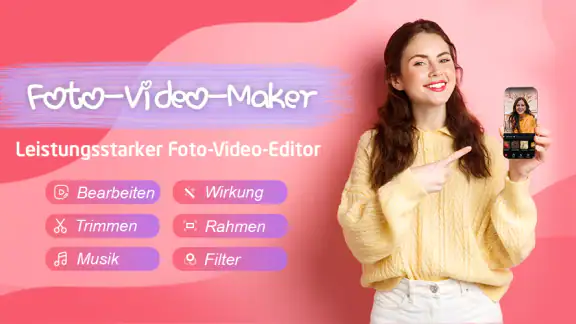Foto-Videomacher mit Musik