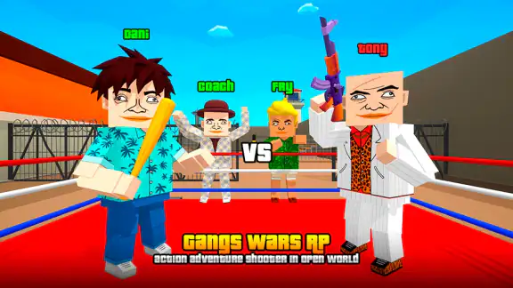 Gangs Wars: Pixel Shooter RP
