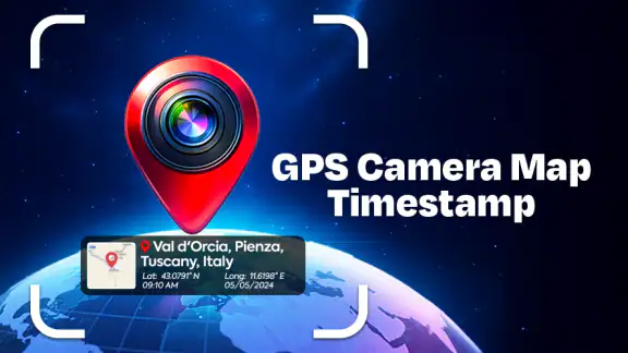 GPS Camera Map & Timestamp