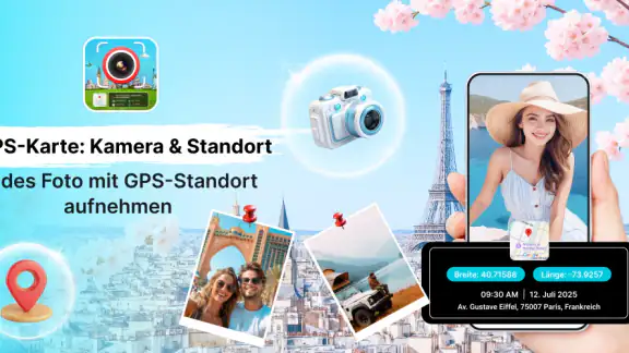 GPS-Karte: Kamera & Standort