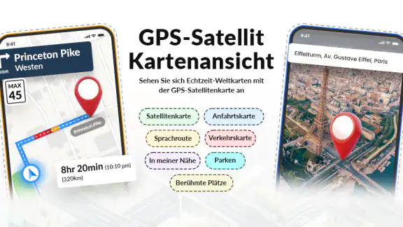 GPS-Satellitenkarten:Live Erde