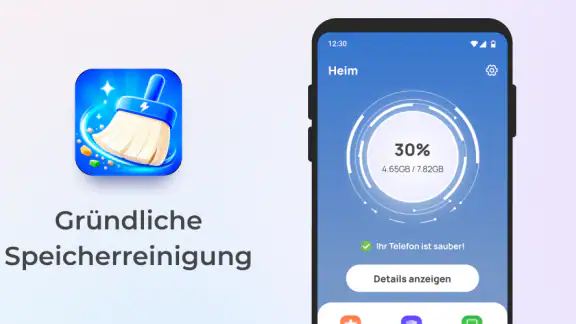 Gründliche Speicherreinigung