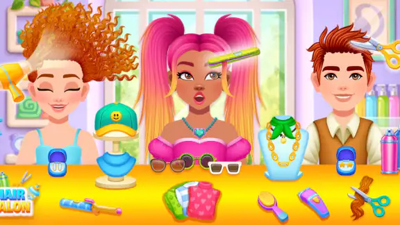 Hair Salon Games For Kids