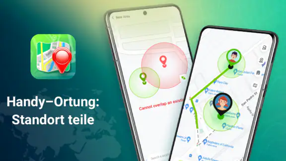 Handy–Ortung: Standort teile