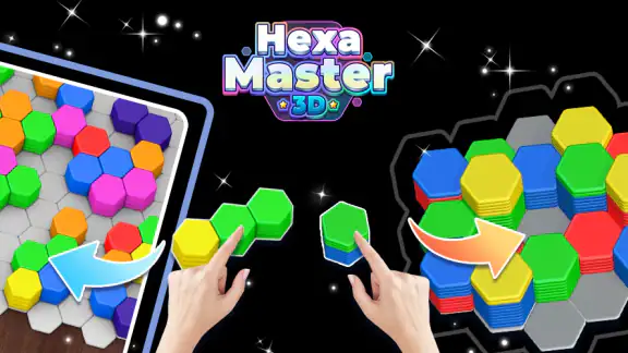 Hexa Master 3D - Color Sort