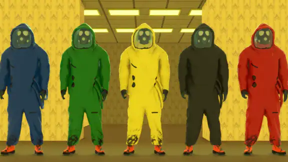 Hide in The Backrooms: Flucht