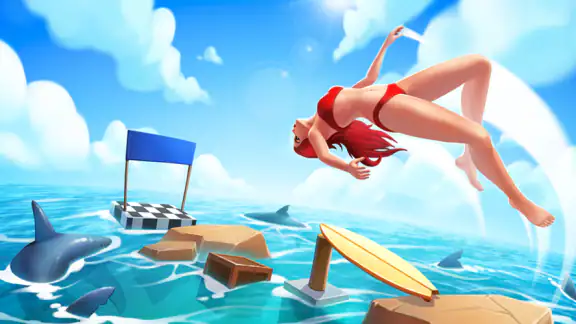 Human Flip: Springmeisterspiel