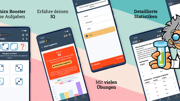 IQ Test Deutsch Gehirnjogging