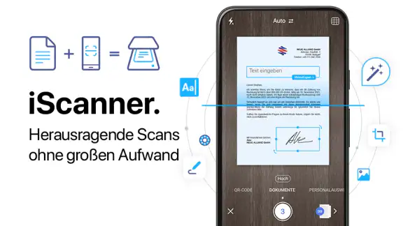 iScanner: PDF-Scanner-App