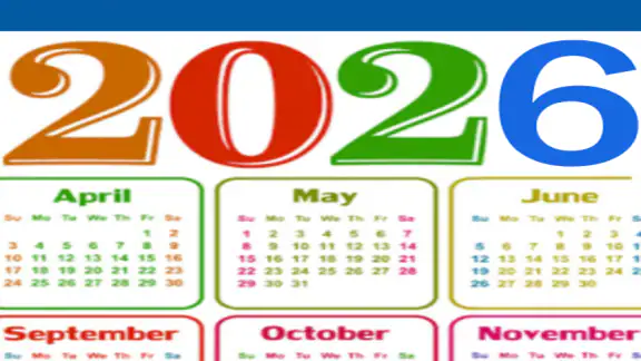 Kalender 2026