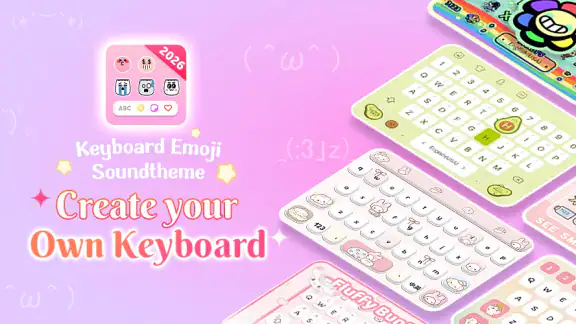 Keyboard Emoji & Sound Themes